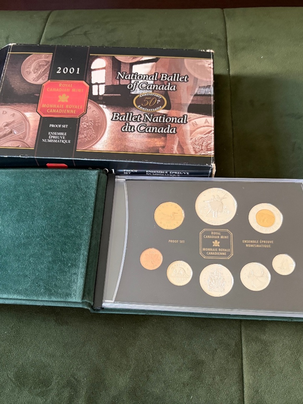 Coin Set 2001 - Picture 10 of 11